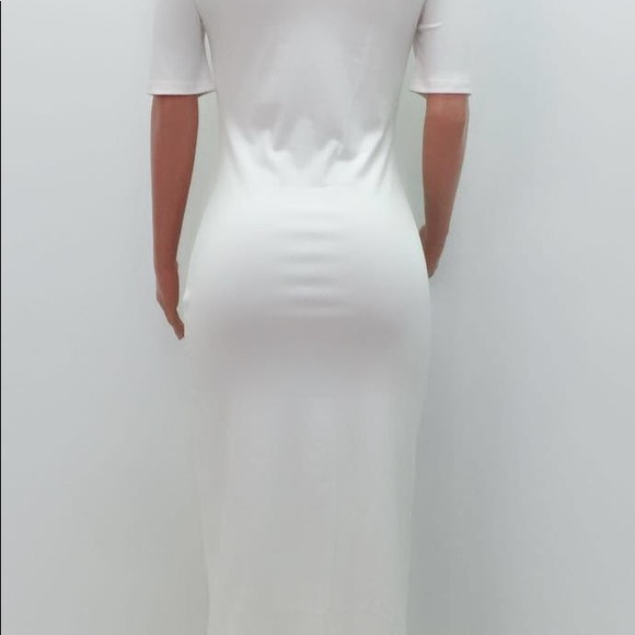 I Am One Dope Chick Long Off Shoulder Hip Dress - Picture 4 of 7